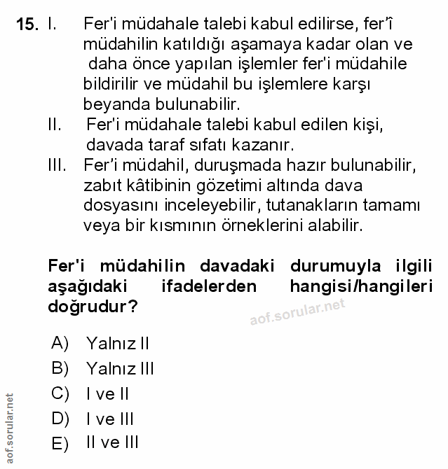 Soru 15
