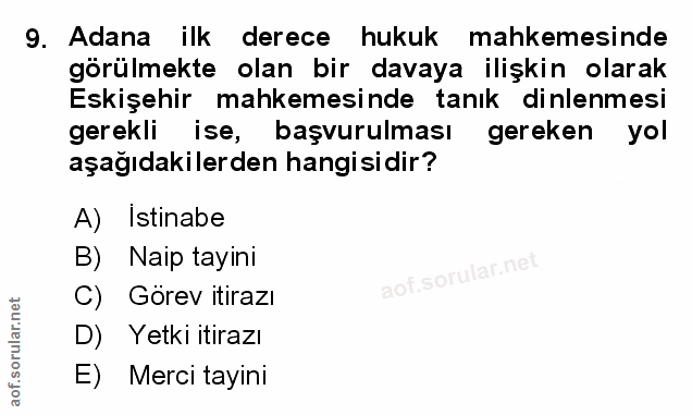 Soru 9