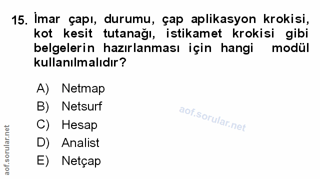 Soru 15