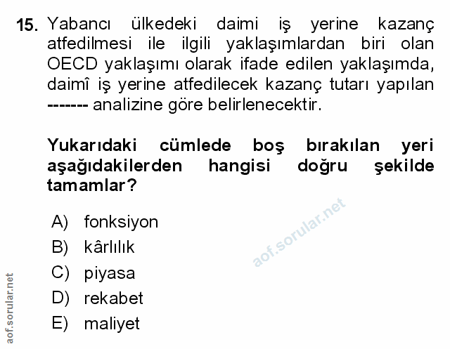 Soru 15