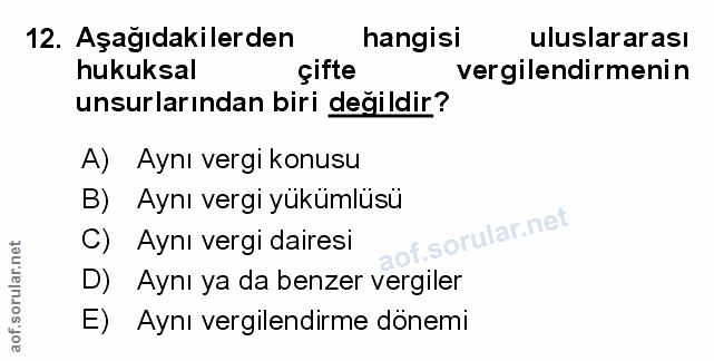 Soru 12