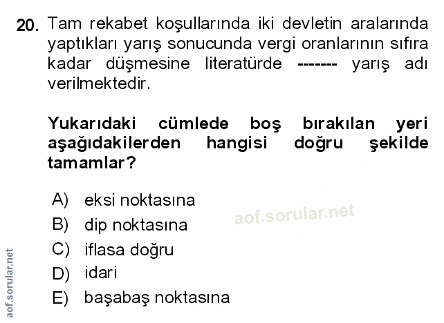 Soru 20