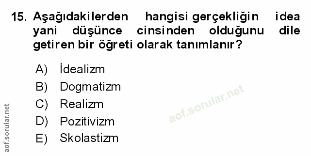 Soru 15