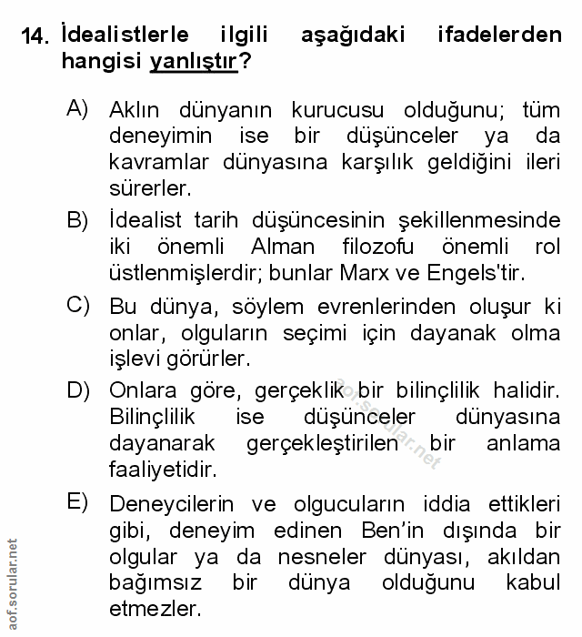 Soru 14