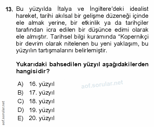 Soru 13