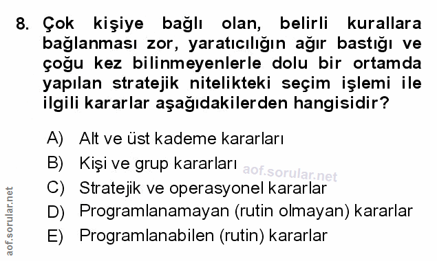 Soru 8