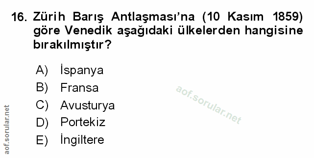 Soru 16