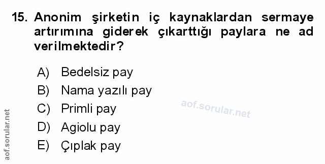 Soru 15