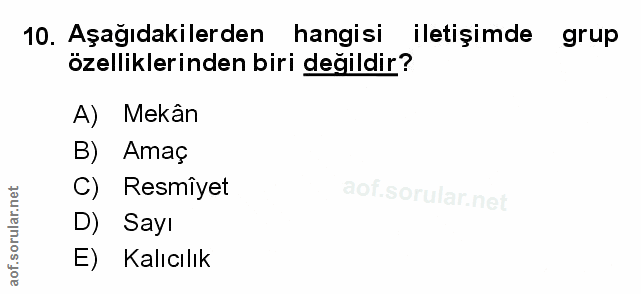 Soru 10