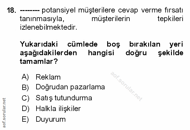 Soru 18