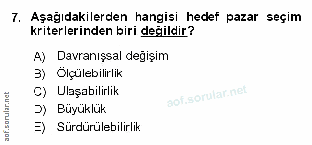 Soru 7