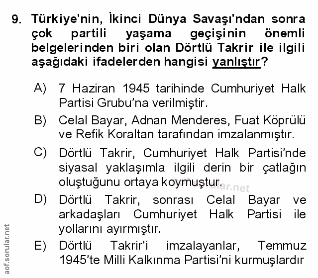 Soru 9