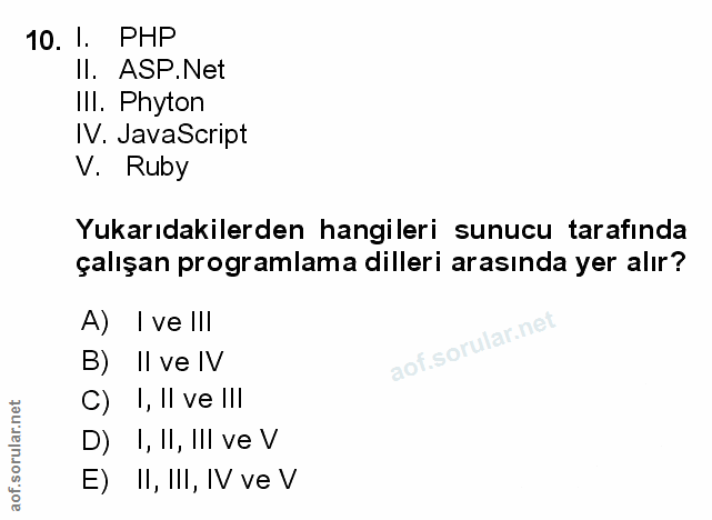 Soru 10