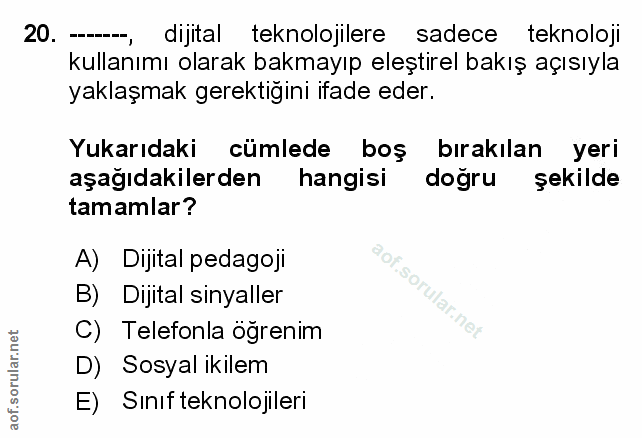 Soru 20
