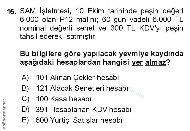 Soru 16
