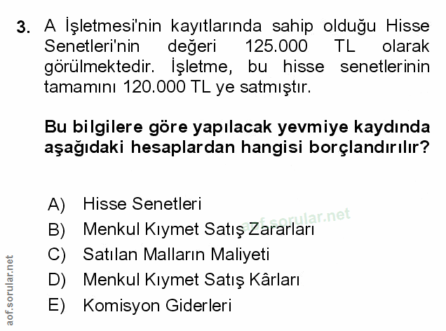 Soru 3