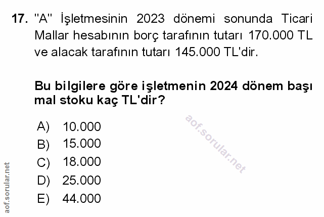 Soru 17