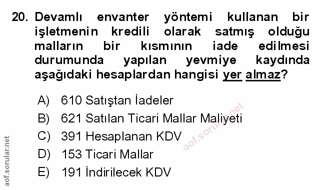 Soru 20
