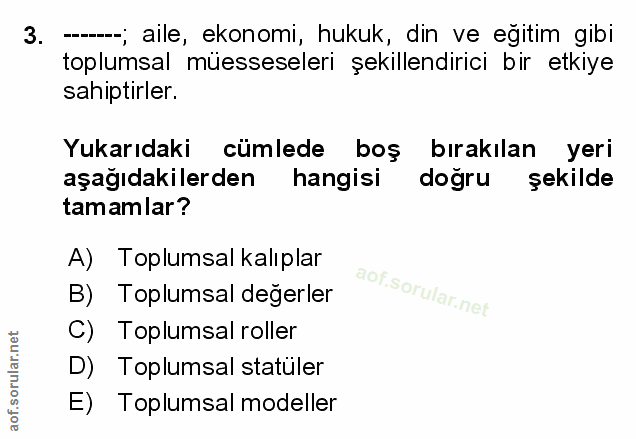 Soru 3