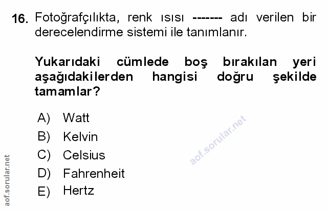 Soru 16