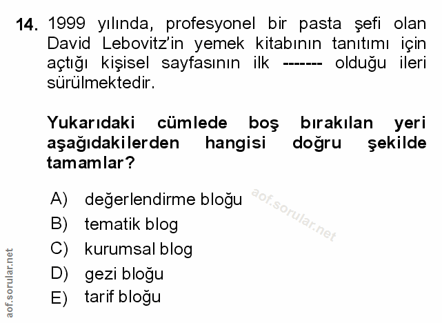 Soru 14