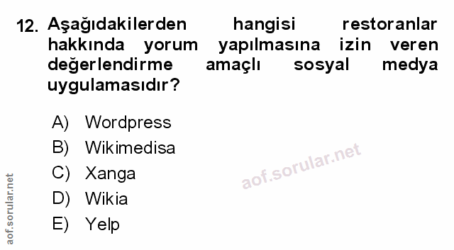 Soru 12