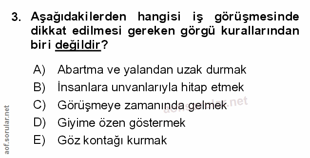 Soru 3