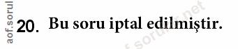 Soru 20