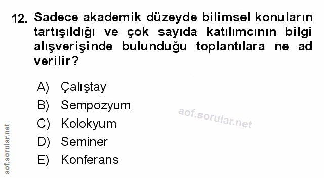 Soru 12