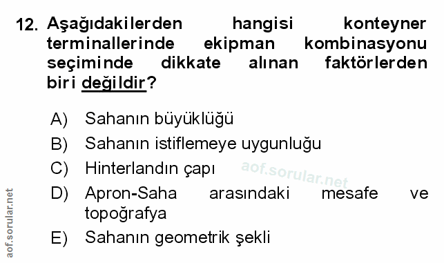 Soru 12
