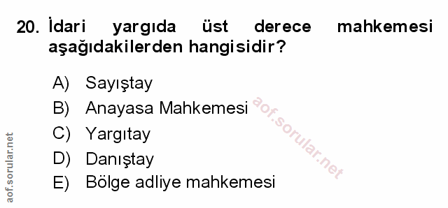 Soru 20