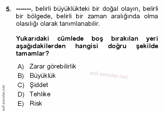 Soru 5