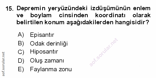 Soru 15