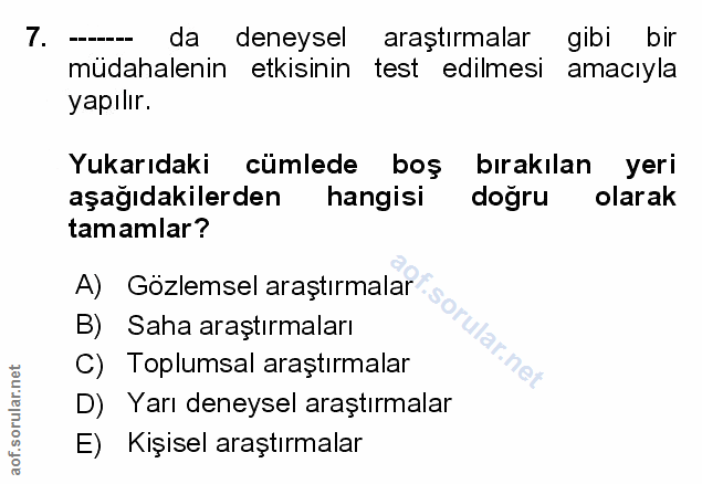 Soru 7