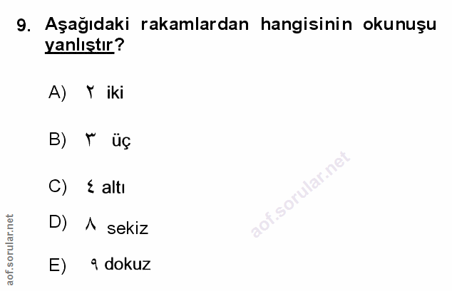 Soru 9