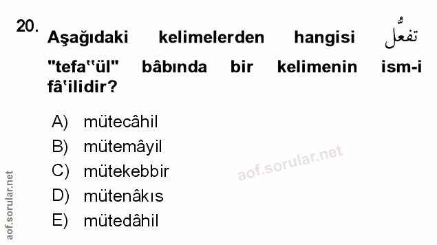 Soru 20