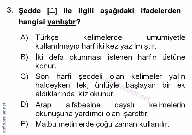 Soru 3