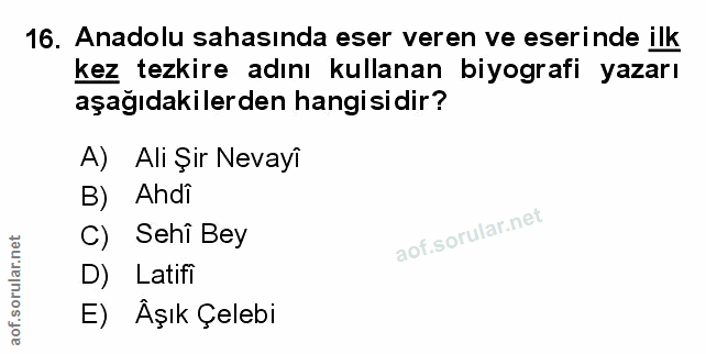 Soru 16