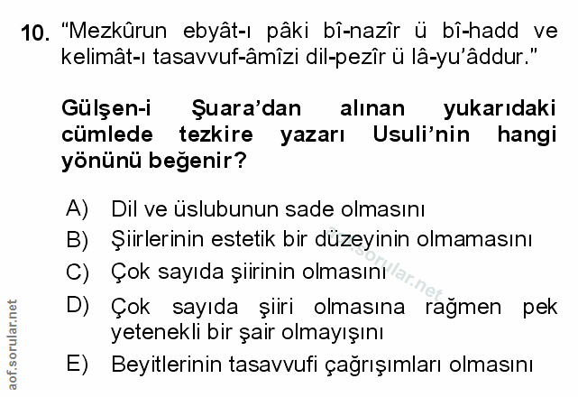 Soru 10