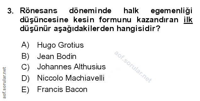 Soru 3