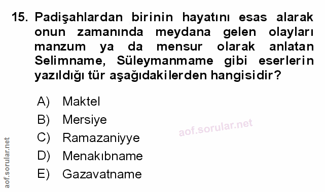 Soru 15