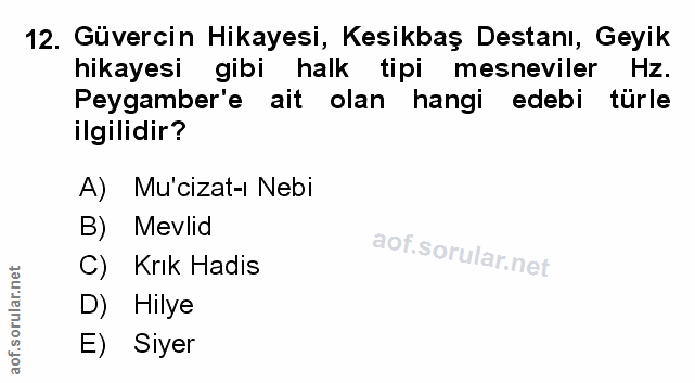 Soru 12