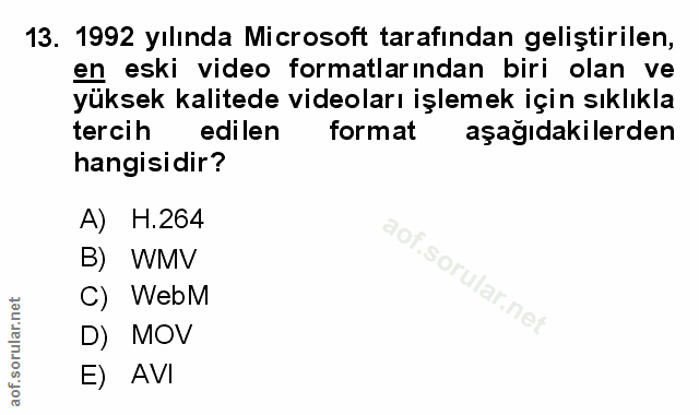 Soru 13