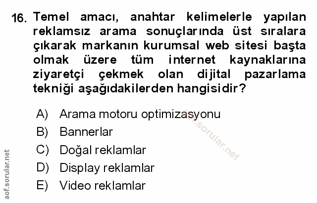 Soru 16