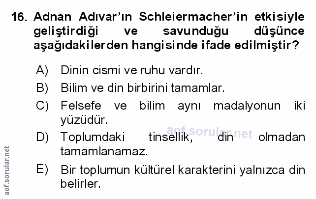 Soru 16