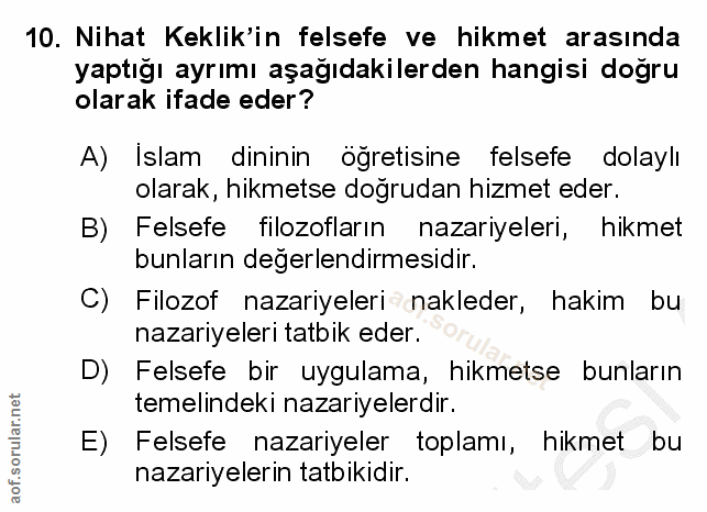 Soru 10