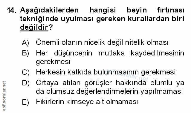 Soru 14