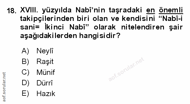 Soru 18