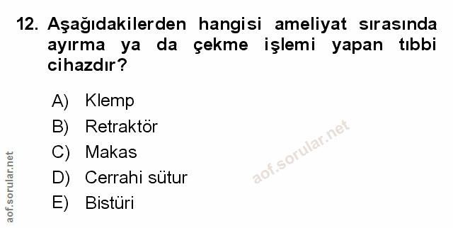 Soru 12