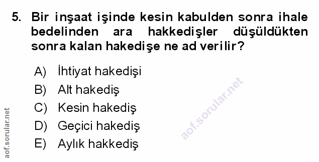 Soru 5